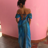 Hand Dyed Silk Habotai Dress