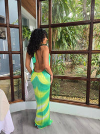 Hand Dyed Silk Knit Dress